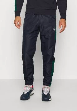 Sergio Tacchini ABITA TRACK PANTS - Tracksuit Bottoms - Navy/botanical