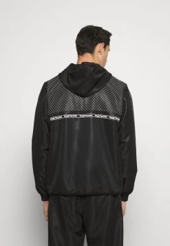 Sergio Tacchini NAPIER TRACKSUIT - Tracksuit - Anthracite/silver -Sergio Tacchini Sales de13b086b3824a12bba6583ae93009eb