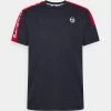 Sergio Tacchini FASCIA - Print T-shirt - Navy/tango Red -Sergio Tacchini Sales df99bcc4e67740909d5efe429837c0e8