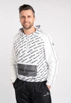 Sergio Tacchini Training Jacket - White Black