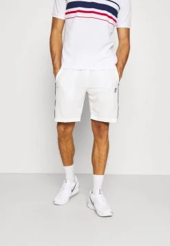 Sergio Tacchini TENNIS YOUNGLINE SHORTS - Sports Shorts - Blanc De Blanc/night Sky