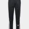 Sergio Tacchini GRADO TRACKPANT - Tracksuit Bottoms - Black/port/ White -Sergio Tacchini Sales e882de7a2da94249b0b291c71840bba8