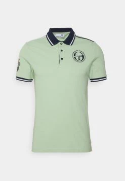 Sergio Tacchini MC STAFF - Polo Shirt - Smoke Green/navy -Sergio Tacchini Sales e9015d27f9e9466fa19798d335824322