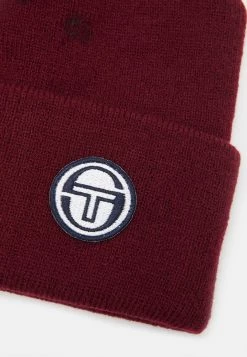 Sergio Tacchini DIXON TURN UP BEANIE UNISEX - Beanie - Port -Sergio Tacchini Sales e9f8dc570af14dd3ab2e5c7a13d34833