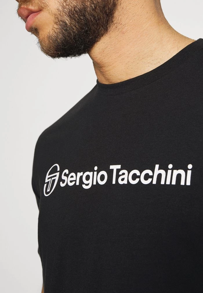 Sergio Tacchini ABELIA - Print T-shirt - Black/lapis Blue 6 Sergio Tacchini ABELIA - Print T-shirt - Black/lapis Blue - Image 6