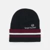 Sergio Tacchini BRONT TURN UP BEANIE UNISEX - Beanie - Black -Sergio Tacchini Sales ee1f46b098334a2fa52e7ffb3b8466fe