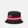 Sergio Tacchini BUCKET HAT UNISEX - Hat - Black/port/white -Sergio Tacchini Sales ee99491653894457babecf87e50c8e36