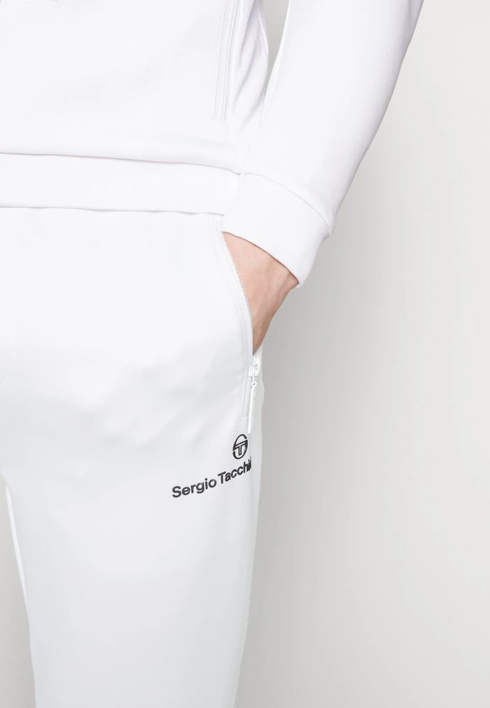 Sergio Tacchini DONET PANTS - Tracksuit Bottoms - Whit/black 7 Sergio Tacchini DONET PANTS - Tracksuit Bottoms - Whit/black - Image 7