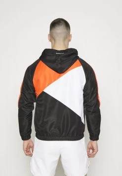 Sergio Tacchini EQUILATERO TRACK JACKET - Training Jacket - Black/orange -Sergio Tacchini Sales f61395b8171b41cdb96a485e61f3b05b