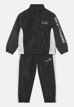 Sergio Tacchini NUXUN TRACKSUIT SET UNISEX - Tracksuit - Anthracite/ebony