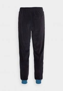 Sergio Tacchini DELFINO VELOUR TRACKPANT - Tracksuit Bottoms - Night Sky/blue Sapphire -Sergio Tacchini Sales f6d2076725604ac4a8c6bad87545f9af