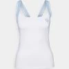 Sergio Tacchini TANK WOMAN - Top - Blanc De Blanc/kentucky Blue -Sergio Tacchini Sales f726091336f6446e83738723689b9d91