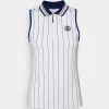 Sergio Tacchini PARIS - Polo Shirt - Blanc De Blanc/blue Depths -Sergio Tacchini Sales f8d8e545e1094dbcb1a0674070fbbad0