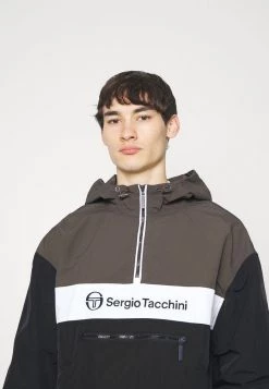 Sergio Tacchini ANORAK - Windbreaker - Black/olive/anthracite 15 Sergio Tacchini ANORAK - Windbreaker - Black/olive/anthracite -Sergio Tacchini Sales fd0b95116eac466988bb9f21907882ee